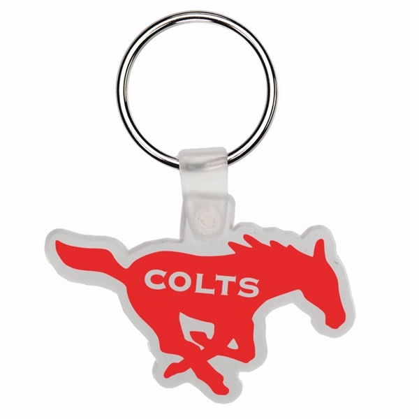 Soft plastic key tag.... from ASI 77280 Pepco Poms / Pepco Poms