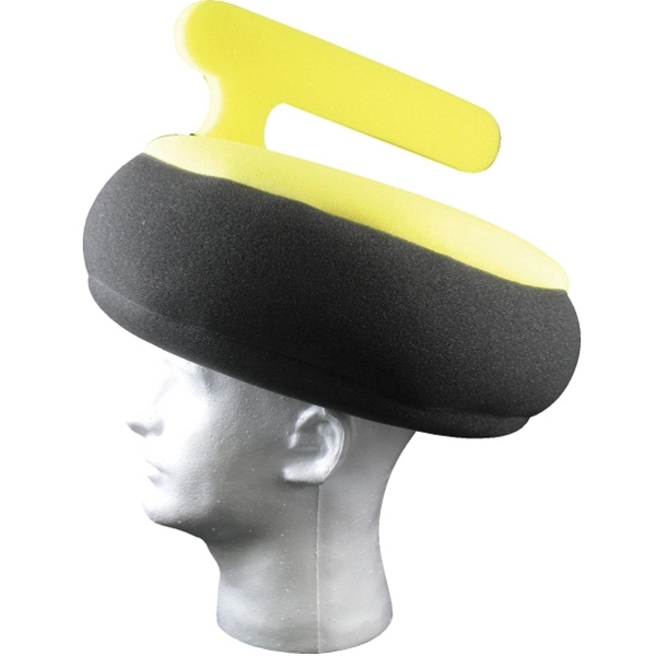 Curling rock style foam hat.... from ASI 54886 Foamworx / FoamWorx