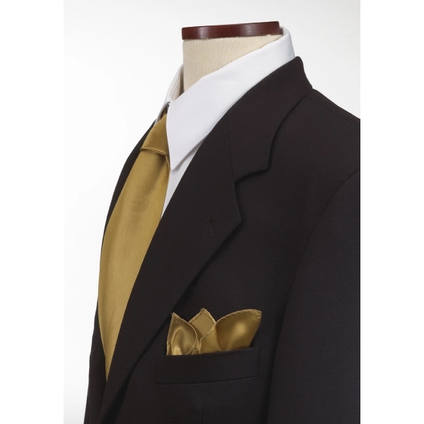 Pocket square, 10" x 10".... from ASI 98085 Wolfmark