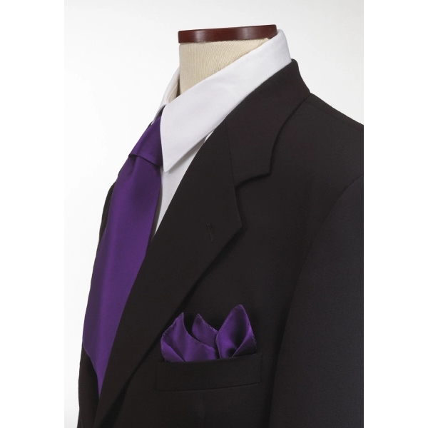 Pocket square, 10" x 10".... from ASI 98085 Wolfmark