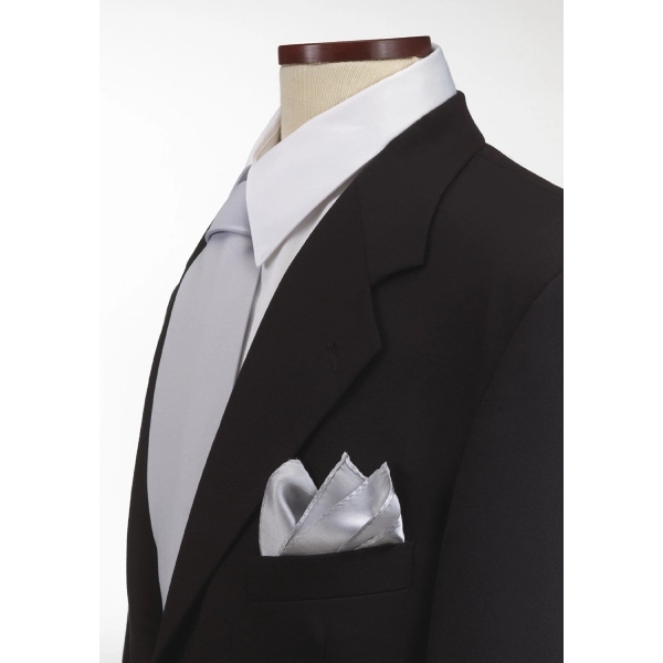 Pocket square, 10" x 10".... from ASI 98085 Wolfmark