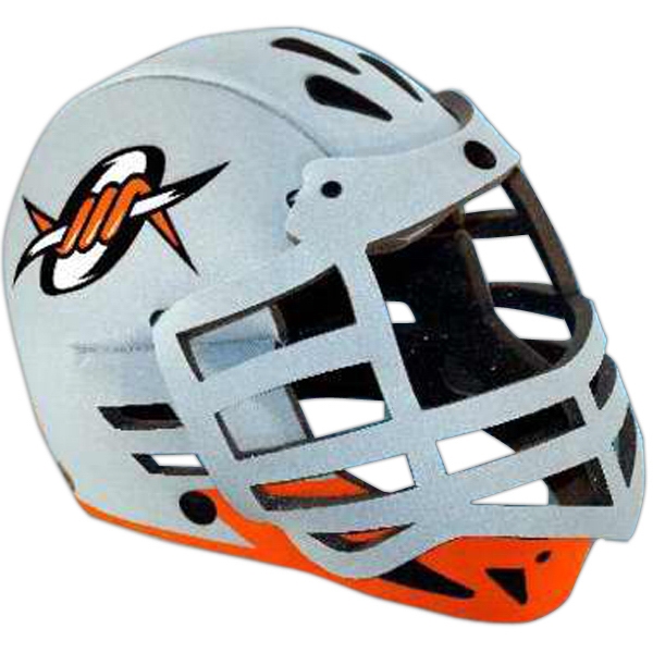 Foam lacrosse helmet in stock graphic designs.... from ASI 88740 ZZ DROPPED -Spirit Industries Inc / Spirit Hand Line