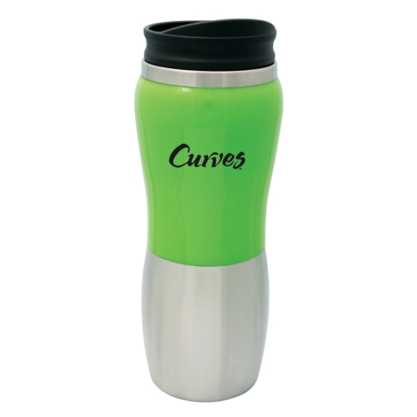 Double wall stainless steel and acrylic tumbler.... from ASI 42920 Busrel Inc