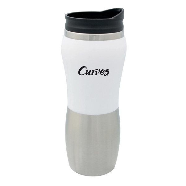 Double wall stainless steel and acrylic tumbler.... from ASI 42920 Busrel Inc