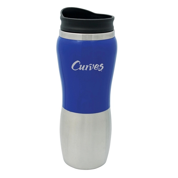 Double wall stainless steel and acrylic tumbler.... from ASI 42920 Busrel Inc