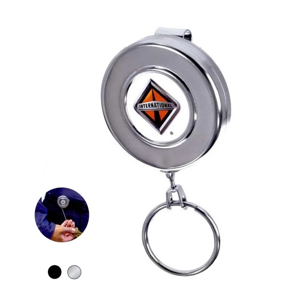 The Original includes self-retracting key reel with 24" chain.... from ASI 64635 KEY-BAK Promotional Products