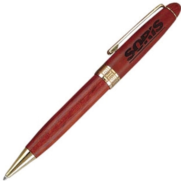 Twist action ballpoint pen with gold trim.... from ASI 31517 Admart Products / Admart Line