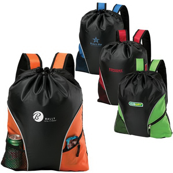 Cinch / backpack made of 210 denier polyester.... from ASI 89320 Starline USA Inc / Starline