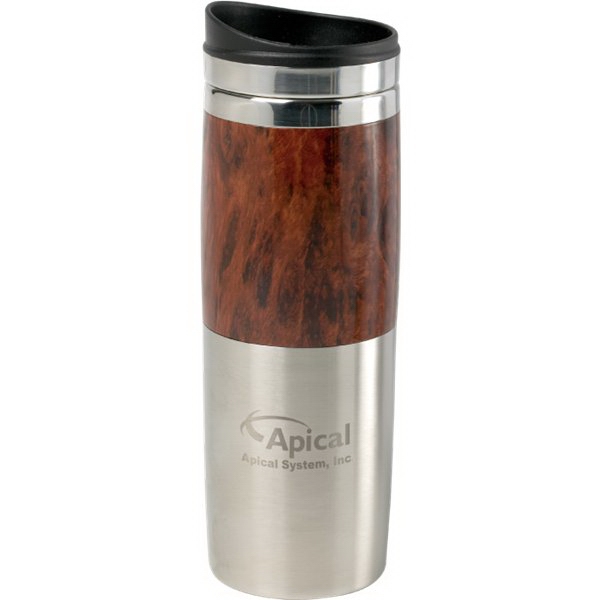 13 oz Contrast Wood Tumbler... from ASI 89320 Starline USA Inc