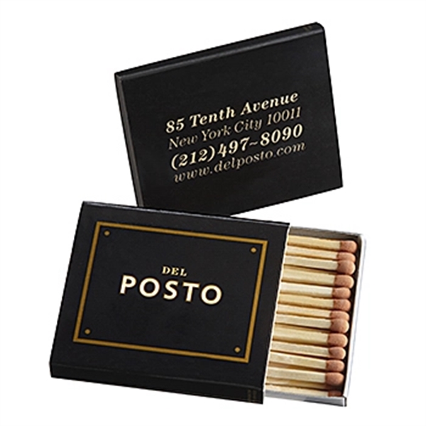 Thin matchbox with 22-23 two inch wood stick matches.... from ASI 31490 Admatch Corporation / Admatch-Regal