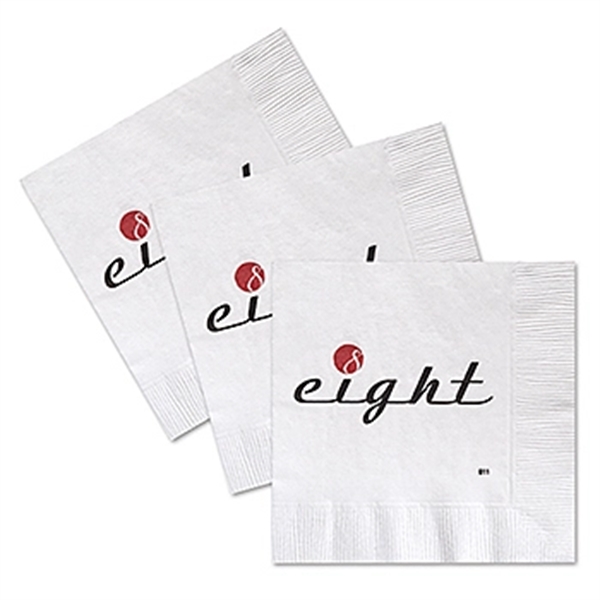 Custom luncheon facial quality 1-ply napkin... from ASI 31490 Admatch Corporation / Admatch-Regal