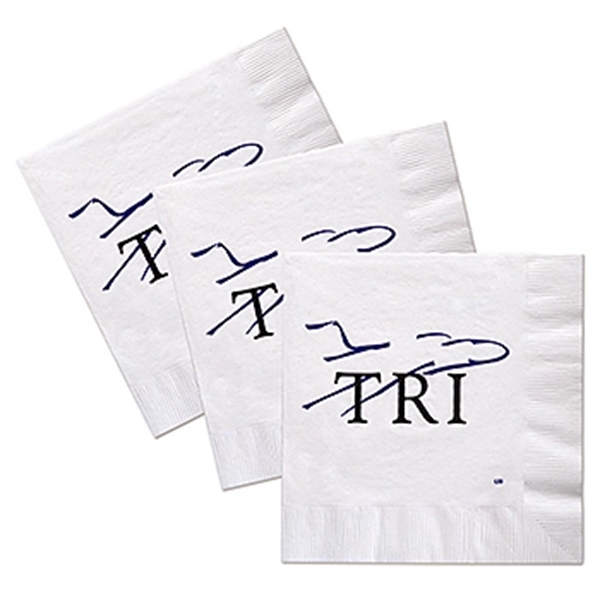 Custom luncheon facial quality 2-ply napkin... from ASI 31490 Admatch Corporation / Admatch-Regal