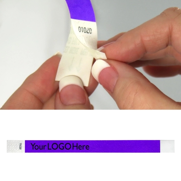 DuPont Tyvek® 3/4" Tab Free wristband.... from ASI 32187 Advance ID / Advance ID Wristbands