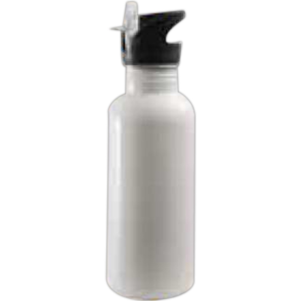 This stylish 20 oz stainless steel water bottle is great for... from ASI 77988 Photo USA Corp