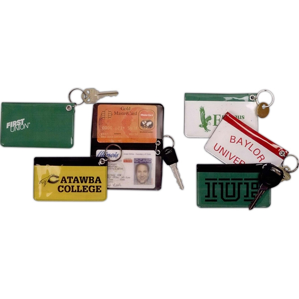 Pass case key rings. Vinyl ID pass case with key ring.... from ASI 66150 ZZ DROPPED -Lamco Advg Specs Inc / Laminet