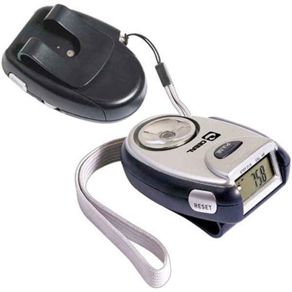 Pedometer with pulse meter and batteries included.... from ASI 31570 Advantage Industries / AdVantage Line®