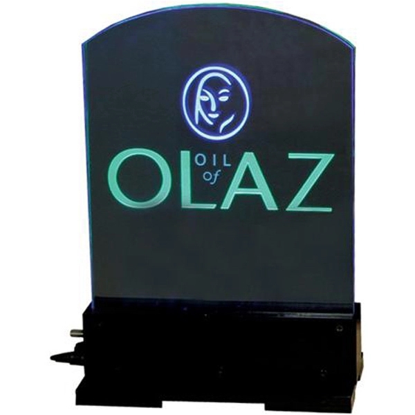 Round top light up acrylic sign.... from ASI 31570 Advantage Industries / AdVantage Line®
