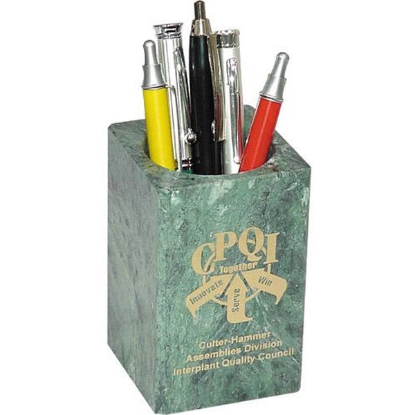 Marble pencil holder.... from ASI 31570 Advantage Industries / AdVantage Line®
