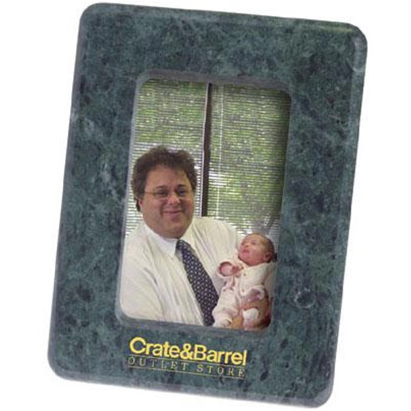 Marble 3 1/2" x 5" photo frame with easel back.... from ASI 31570 Advantage Industries / AdVantage Line®