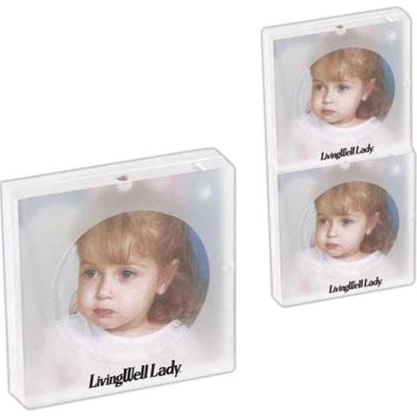 Acrylic magnetic stacking photo frame.... from ASI 31570 Advantage Industries / AdVantage Line®