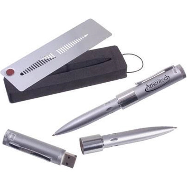 USB file storage pen in an ultra-modern aluminum case.... from ASI 31570 Advantage Industries / AdVantage Line®