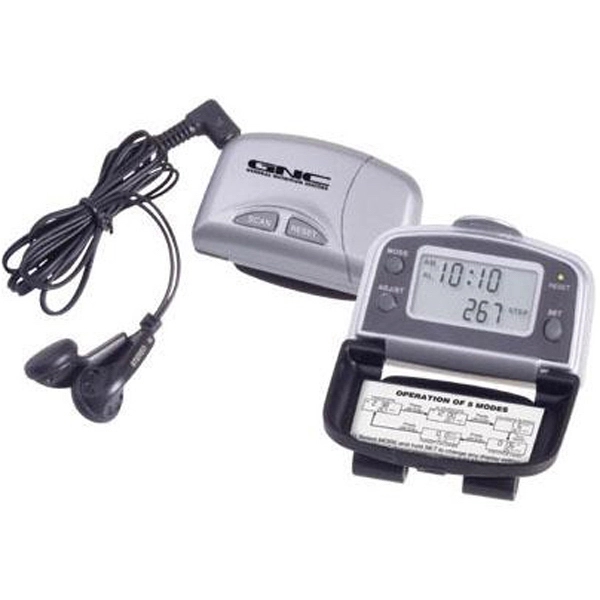 FM scan radio with 5-function pedometer.... from ASI 31570 Advantage Industries / AdVantage Line®