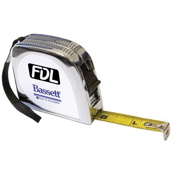 Twelve foot tape measure with metal clad case and belt clip.... from ASI 31570 Advantage Industries / AdVantage Line®