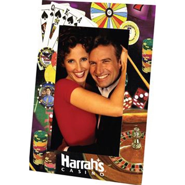 White 4" x 6" photo frame with easel back.... from ASI 31570 Advantage Industries / AdVantage Line®