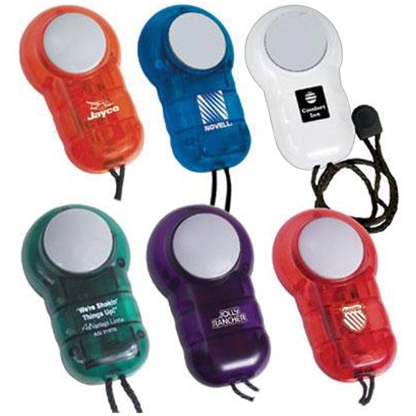 Pocket massager with breakaway neck cord and batteries.... from ASI 31570 Advantage Industries / AdVantage Line®