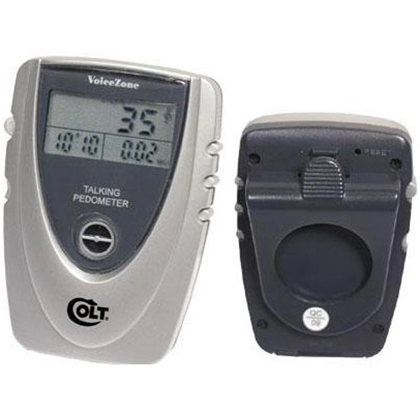 Talking pedometer with an alarm clock that announces the time.... from ASI 31570 Advantage Industries / AdVantage Line®