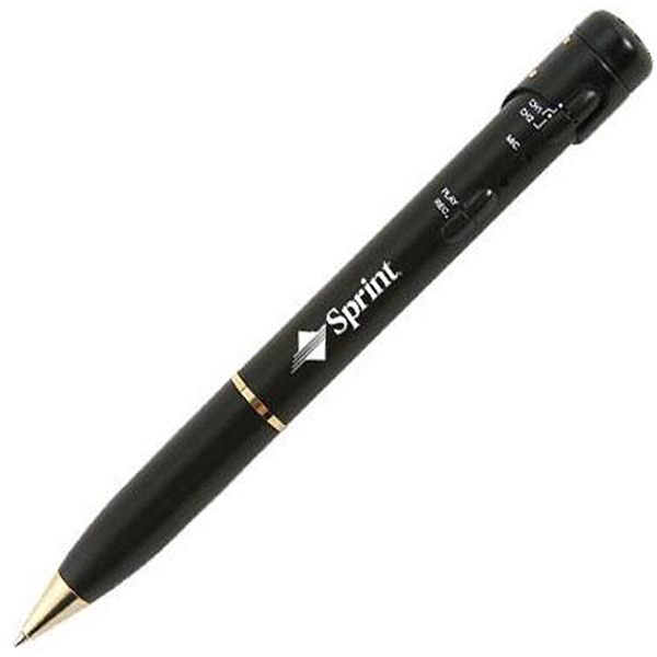 Ballpoint pen with 20 second memo recorder and batteries included.... from ASI 31570 Advantage Industries / AdVantage Line®