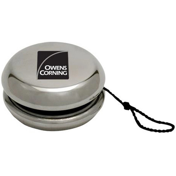 Stainless steel 2" yo-yo with mirror finish.... from ASI 31570 Advantage Industries / AdVantage Line®