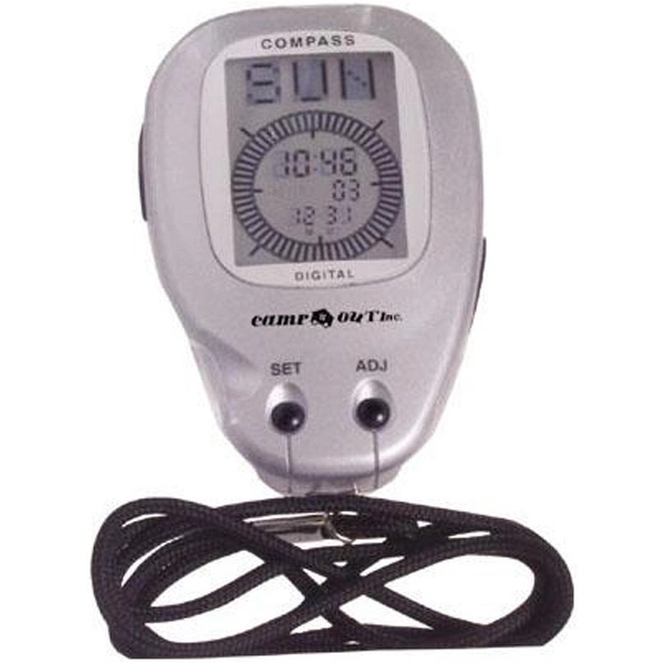 Digital compass, world time/day/date/calendar and alarm clock.... from ASI 31570 Advantage Industries / AdVantage Line®