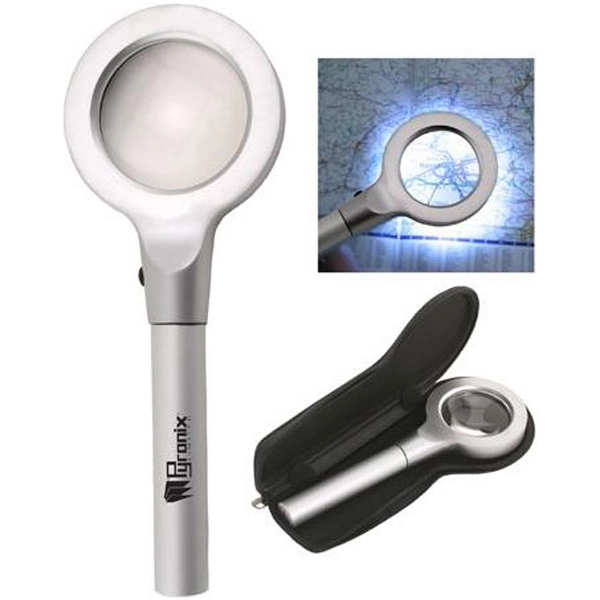 Die cast multi-LED lighted 3X magnifying glass.... from ASI 31570 Advantage Industries / AdVantage Line®