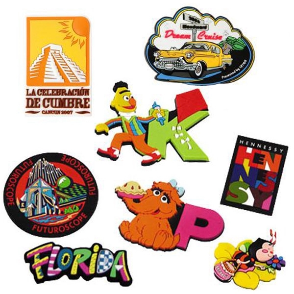 Custom laser cut full color vinyl magnet.... from ASI 31570 Advantage Industries / AdVantage Line®