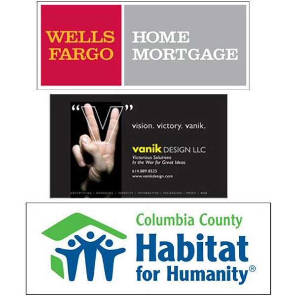 Full color 8 mil indoor polypropylene banner with grommets.... from ASI 31570 Advantage Industries / AdVantage Line®