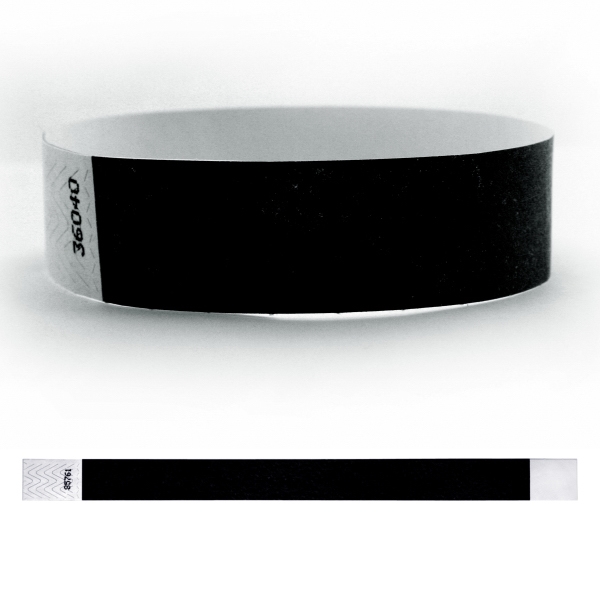 DuPont Tyvek® wristband. - 3/4" solid stock color with a 1... from ASI 32187 Advance ID / Advance ID Wristbands