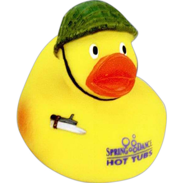 Military duck wearing hat.... from ASI 39209 Beachline Corporation / Beachline