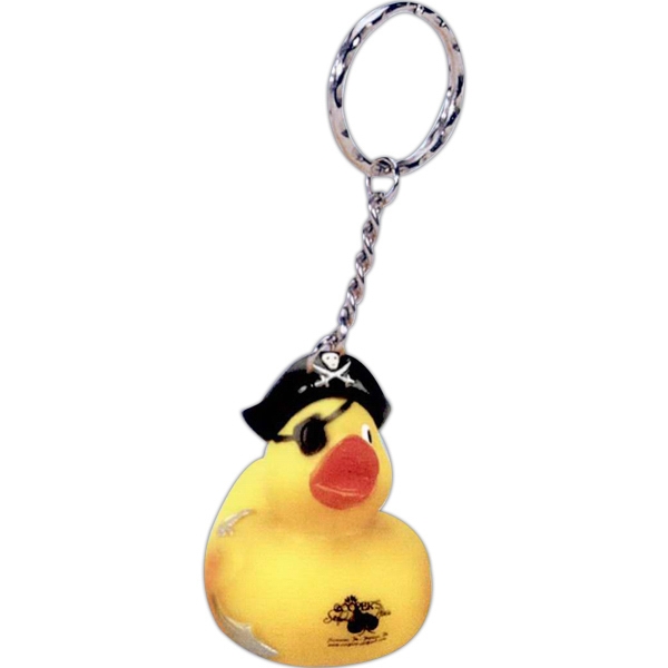 Ducky key ring with 1" long chain and 1" diameter ring.... from ASI 39209 Beachline Corporation / Beachline