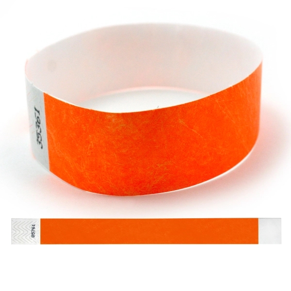 Durable DuPont wristband, Adhesive closure, Water use, Short term use... from ASI 32187 Advance ID / Advance ID Wristbands