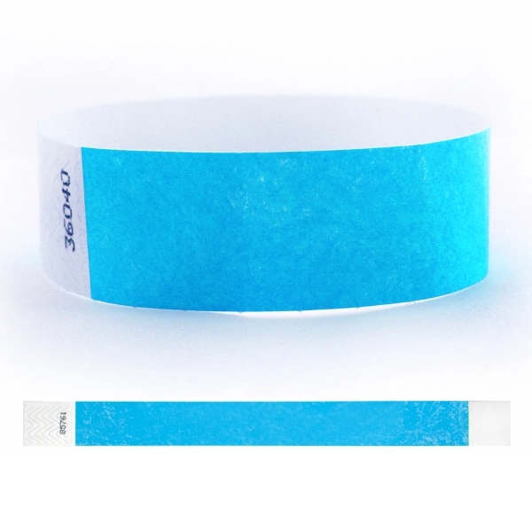 Durable DuPont wristband, Adhesive closure, Water use, Short term use... from ASI 32187 Advance ID / Advance ID Wristbands
