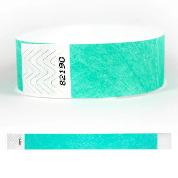 Durable DuPont wristband, Adhesive closure, Water use, Short term use... from ASI 32187 Advance ID / Advance ID Wristbands