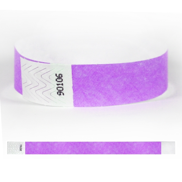 DuPont Tyvek® wristband. - 3/4" solid stock color with a 1... from ASI 32187 Advance ID / Advance ID Wristbands