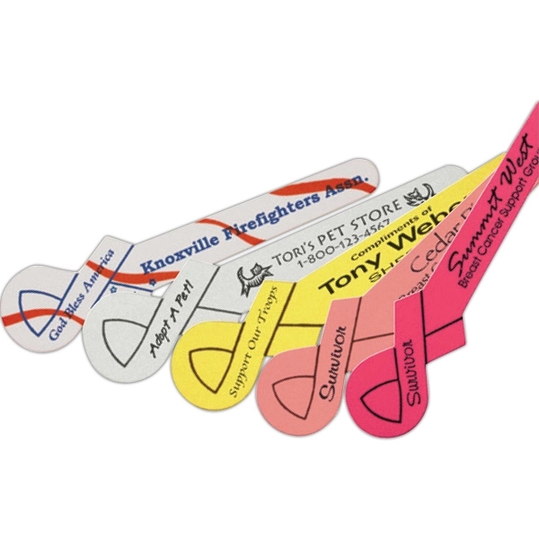 Ribbon Emery Board are a great way to say "We Care",... from ASI 34326 Allen Adv Products Inc / Fingertip Line