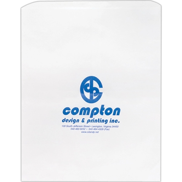 12" x 15" recycled Kraft paper merchandise bag with serrated top... from ASI 35290 American Ad Bag Co / American Ad Bag