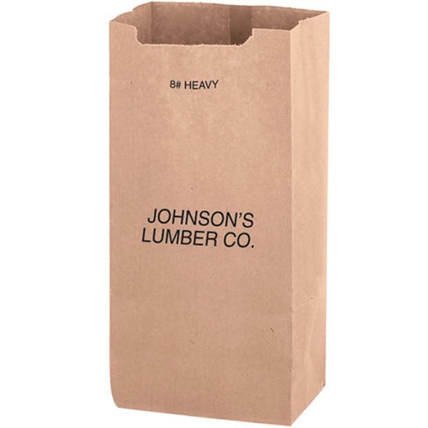 6" x 4" x 12 1/2" natural Kraft heavy duty nail... from ASI 35290 American Ad Bag Co / American Ad Bag