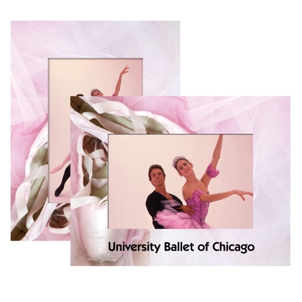 Paper easel frame with ballet theme, pop-out easel on back and... from ASI 62190 Illini