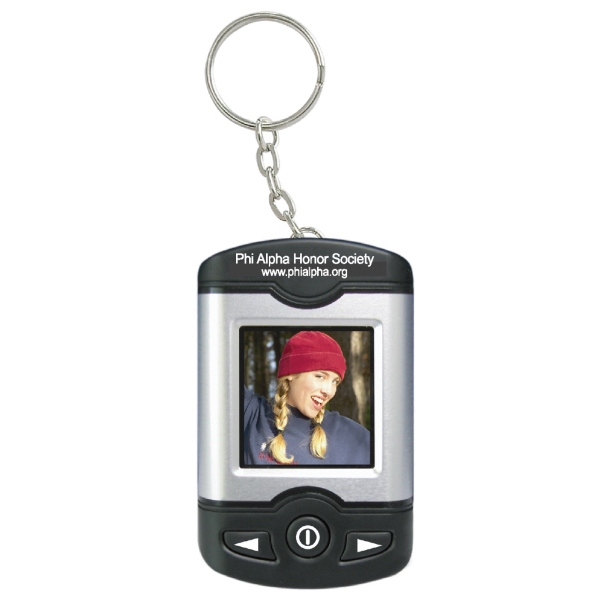 Digital photo frame key chain to store up to 100 digital... from ASI 52710 Lincoln Line / Lincoln