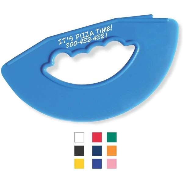 Pizza cutter with finger cutouts, palm grip. 8 3/4" x 4... from ASI 88620 Specialty Products Company / Newport Plastics / Specialty