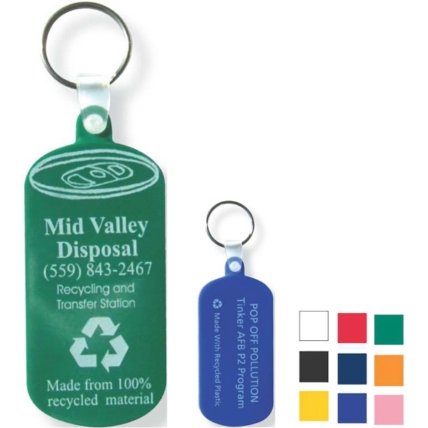 Bottle and can opener on key ring. Opens twist top bottles... from ASI 88620 Specialty Products Company / Newport Plastics / Specialty Line